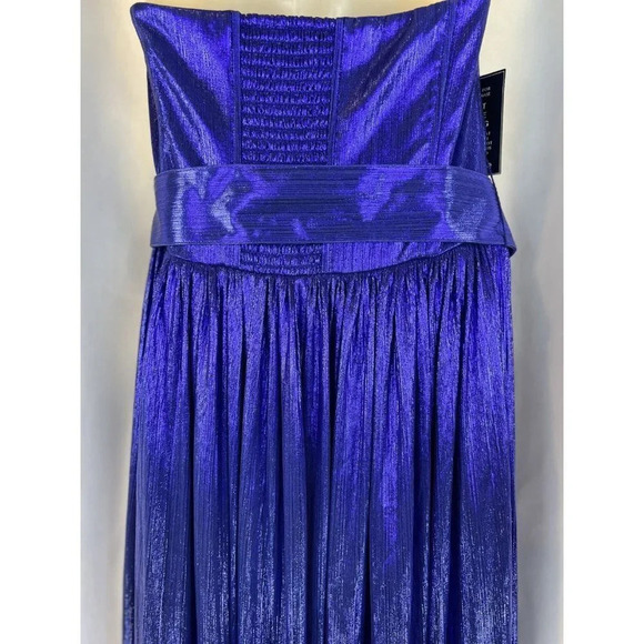 NWT retrofete Cobalt Blue Jaden Strapless Formal Gown $595 - Picture 10 of 16